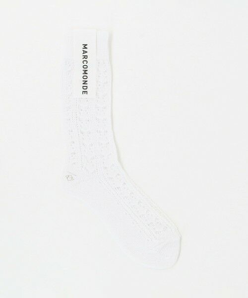 BEAUTY & YOUTH UNITED ARROWS/ビューティー&ユース ユナイテッドアローズ <MARCOMONDE>LONDON パターン ソックス WHITE FREE BEAUTY & YOUTH UNITED ARROWS/ビューティー&ユース ユナイテッドアローズ <MARCOMONDE>LONDON パターン ソックス WHITE FREE