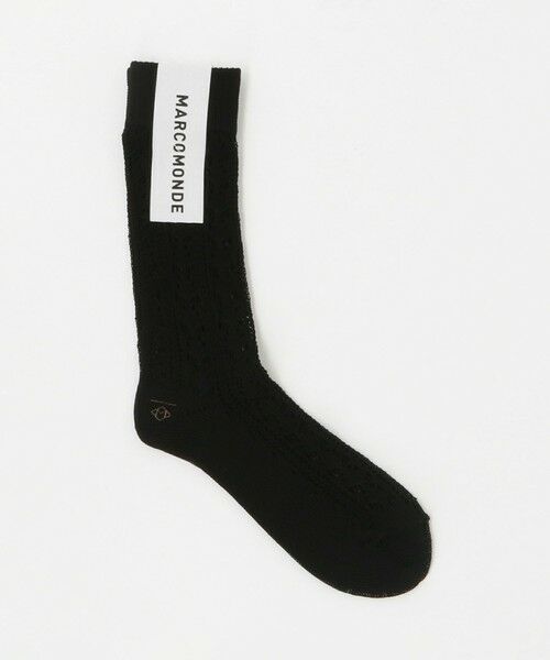 BEAUTY & YOUTH UNITED ARROWS/ビューティー&ユース ユナイテッドアローズ <MARCOMONDE>LONDON パターン ソックス BLACK FREE BEAUTY & YOUTH UNITED ARROWS/ビューティー&ユース ユナイテッドアローズ <MARCOMONDE>LONDON パターン ソックス BLACK FREE