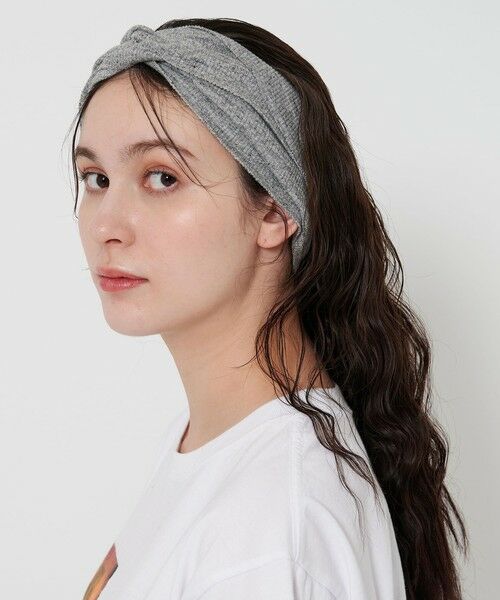 BEAUTY & YOUTH UNITED ARROWS/ビューティー&ユース ユナイテッドアローズ <La maison de Lyllis>ループ ヘアバンド LT. GRAY FREE BEAUTY & YOUTH UNITED ARROWS/ビューティー&ユース ユナイテッドアローズ <La maison de Lyllis>ループ ヘアバンド LT. GRAY FREE