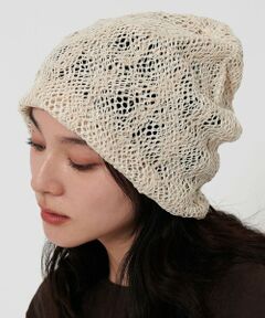 ＜La maison de Lyllis＞HOOD ニットキャップ