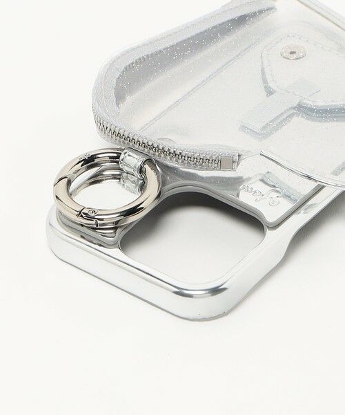 BEAUTY&YOUTH UNITED ARROWS / ビューティー&ユース ユナイテッドアローズ モバイルケース | ＜ajew＞PVC HEART PLANET POCKET iPhone16Proケース | 詳細2