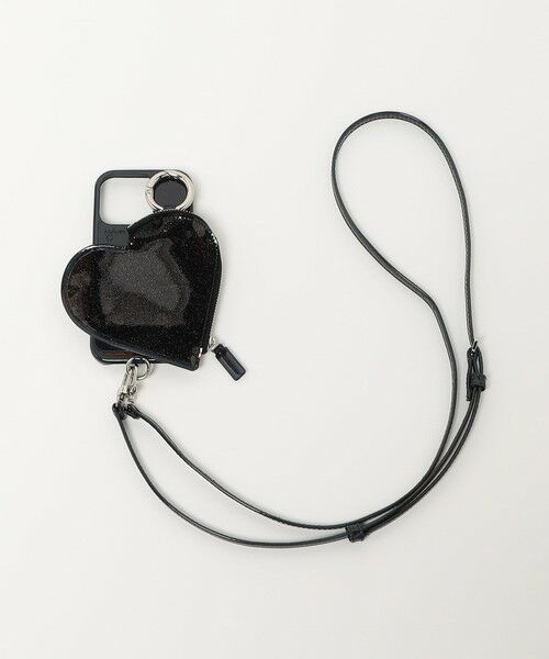 BEAUTY&YOUTH UNITED ARROWS / ビューティー&ユース ユナイテッドアローズ モバイルケース | ＜ajew＞PVC HEART PLANET POCKET iPhone16Proケース | 詳細6
