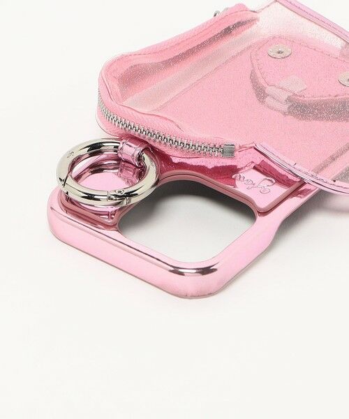 BEAUTY&YOUTH UNITED ARROWS / ビューティー&ユース ユナイテッドアローズ モバイルケース | ＜ajew＞PVC HEART PLANET POCKET iPhone16Proケース | 詳細11