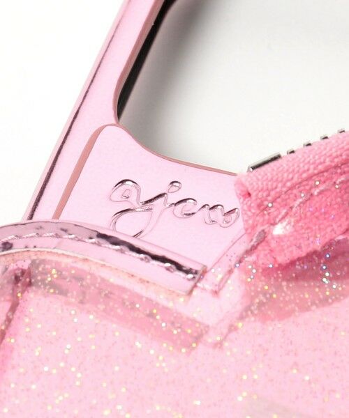 BEAUTY&YOUTH UNITED ARROWS / ビューティー&ユース ユナイテッドアローズ モバイルケース | ＜ajew＞PVC HEART PLANET POCKET iPhone16Proケース | 詳細14