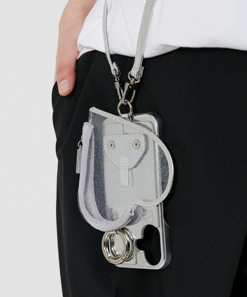 BEAUTY&YOUTH UNITED ARROWS / ビューティー&ユース ユナイテッドアローズ モバイルケース | ＜ajew＞PVC HEART PLANET POCKET iPhone16ケース | 詳細1