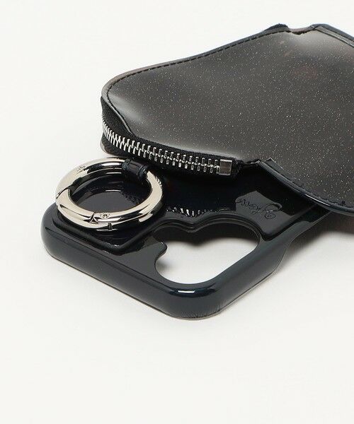 Ajew iPhone16 / black 【PVC heart】 iPhone16pro / black 【PVC heart】 (発送はご注文から3営業日