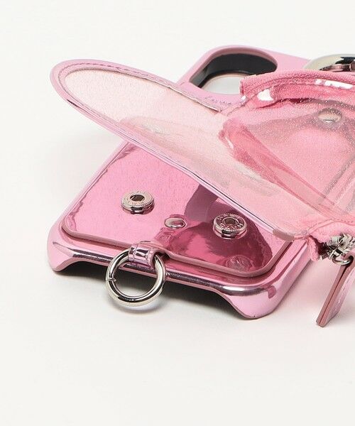 エジュー iPhoneケース iPhone16 pink 【PVC heart】 エジュー iPhoneケース iPhone16 pink 【PVC heart】 ajew＞PVC