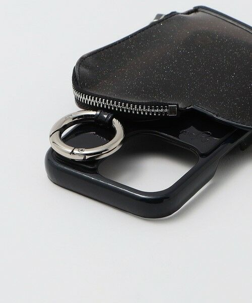BEAUTY&YOUTH UNITED ARROWS / ビューティー&ユース ユナイテッドアローズ モバイルケース | ＜ajew＞PVC HEART PLANET POCKET iPhone15Proケース | 詳細5