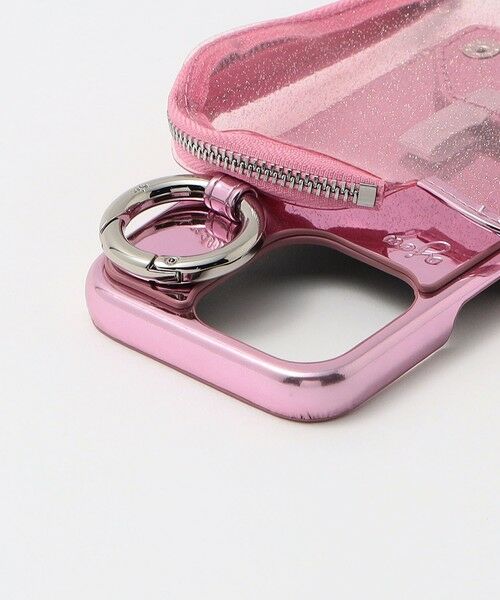 BEAUTY&YOUTH UNITED ARROWS / ビューティー&ユース ユナイテッドアローズ モバイルケース | ＜ajew＞PVC HEART PLANET POCKET iPhone15Proケース | 詳細8
