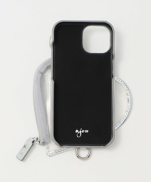 BEAUTY&YOUTH UNITED ARROWS / ビューティー&ユース ユナイテッドアローズ モバイルケース | ＜ajew＞PVC HEART PLANET POCKET iPhone15ケース | 詳細1