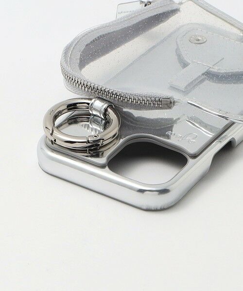 BEAUTY&YOUTH UNITED ARROWS / ビューティー&ユース ユナイテッドアローズ モバイルケース | ＜ajew＞PVC HEART PLANET POCKET iPhone15ケース | 詳細2