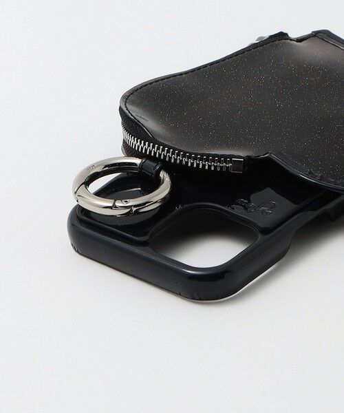 BEAUTY&YOUTH UNITED ARROWS / ビューティー&ユース ユナイテッドアローズ モバイルケース | ＜ajew＞PVC HEART PLANET POCKET iPhone15ケース | 詳細5
