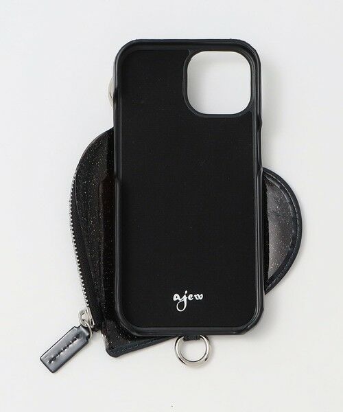 BEAUTY&YOUTH UNITED ARROWS / ビューティー&ユース ユナイテッドアローズ モバイルケース | ＜ajew＞PVC HEART PLANET POCKET iPhone15ケース | 詳細4