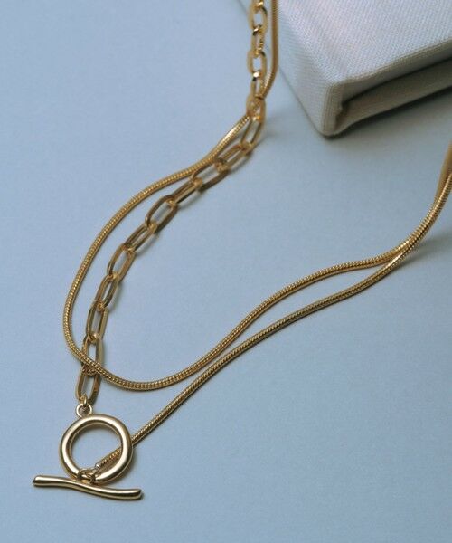 BEAUTY & YOUTH UNITED ARROWS/ビューティー&ユース ユナイテッドアローズ <by Preek>チェーン ネックレス -3WAY- GOLD FREE BEAUTY & YOUTH UNITED ARROWS/ビューティー&ユース ユナイテッドアローズ <by Preek>チェーン ネックレス -3WAY- GOLD FREE