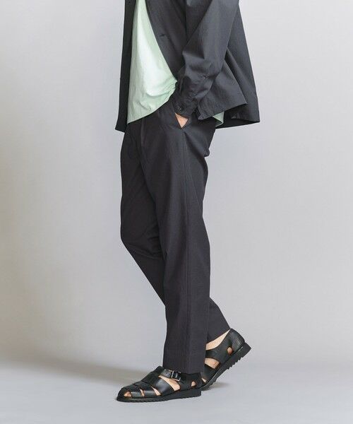 BEAUTY & YOUTH UNITED ARROWS/ビューティー&ユース ユナイテッドアローズ KOMATSU PACK 1P イージー テーパード パンツ -セットアップ対応 撥水機能- DK. GRAY L BEAUTY & YOUTH UNITED ARROWS/ビューティー&ユース ユナイテッドアローズ KOMATSU PACK 1P イージー テーパード パンツ -セットアップ対応 撥水機能- DK. GRAY L