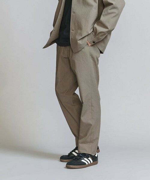 BEAUTY & YOUTH UNITED ARROWS/ビューティー&ユース ユナイテッドアローズ KOMATSU PACK 1P イージー テーパード パンツ -セットアップ対応 撥水機能- BEIGE L BEAUTY & YOUTH UNITED ARROWS/ビューティー&ユース ユナイテッドアローズ KOMATSU PACK 1P イージー テーパード パンツ -セットアップ対応 撥水機能- BEIGE L