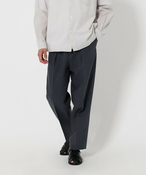 BEAUTY&YOUTH UNITED ARROWS｜TR リネン 2タック クリーズ