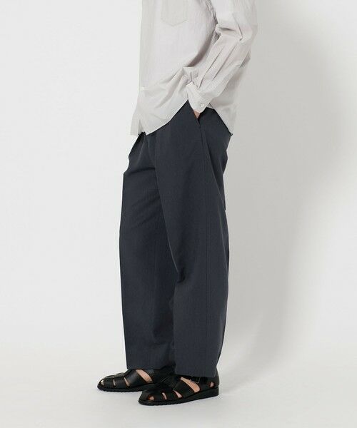 BEAUTY & YOUTH UNITED ARROWS/ビューティー&ユース ユナイテッドアローズ TR リネン 2タック クリーズ パンツ NAVY M BEAUTY & YOUTH UNITED ARROWS/ビューティー&ユース ユナイテッドアローズ TR リネン 2タック クリーズ パンツ NAVY M