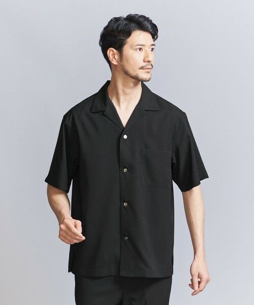 BEAUTY&YOUTH UNITED ARROWS / ビューティー&ユース ユナイテッドアローズ シャツ・ブラウス | 【WEB限定 WARDROBE SMART】 Reflax オープンカラー シャツ | 詳細1