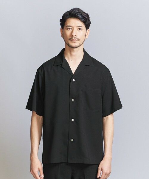 BEAUTY&YOUTH UNITED ARROWS / ビューティー&ユース ユナイテッドアローズ シャツ・ブラウス | 【WEB限定 WARDROBE SMART】 Reflax オープンカラー シャツ | 詳細5