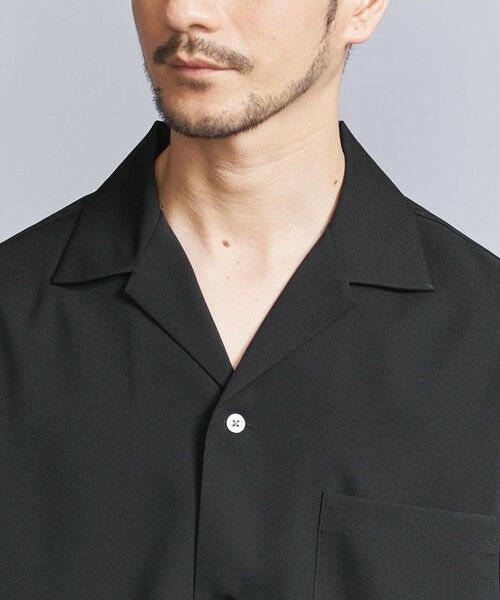 BEAUTY&YOUTH UNITED ARROWS / ビューティー&ユース ユナイテッドアローズ シャツ・ブラウス | 【WEB限定 WARDROBE SMART】 Reflax オープンカラー シャツ | 詳細8