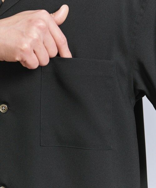 beauty＆youth Reflax オープンカラー シャツ BEAUTY&YOUTH UNITED ARROWS｜FLAX ライク オープンカラー