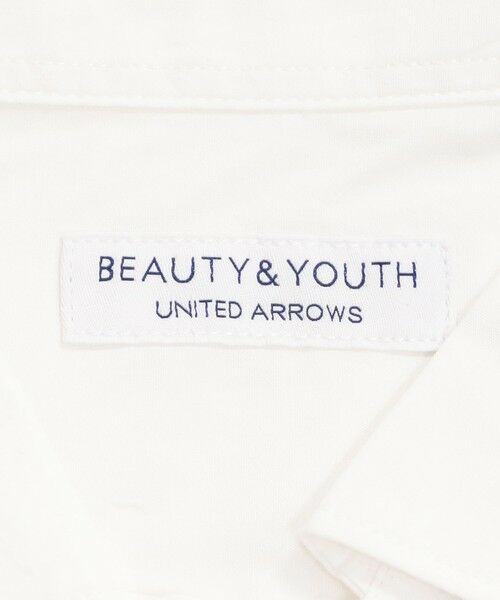 BEAUTY&YOUTH UNITED ARROWS / ビューティー&ユース ユナイテッドアローズ シャツ・ブラウス | 【WEB限定 WARDROBE SMART】コットン ワイドカラー スキッパーシャツ | 詳細6