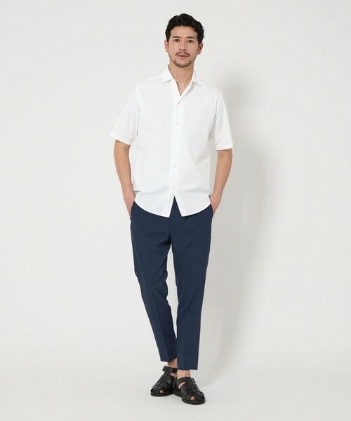 BEAUTY&YOUTH UNITED ARROWS / ビューティー&ユース ユナイテッドアローズ シャツ・ブラウス | 【WEB限定 WARDROBE SMART】コットン ワイドカラー スキッパーシャツ | 詳細3