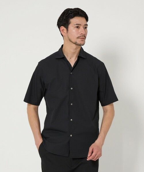 今季購入　ユナイテッドアローズ　ネイビー 半袖 ブラウス UNITED ARROWS（ユナイテッドアローズ）の「UBCE ドルマン