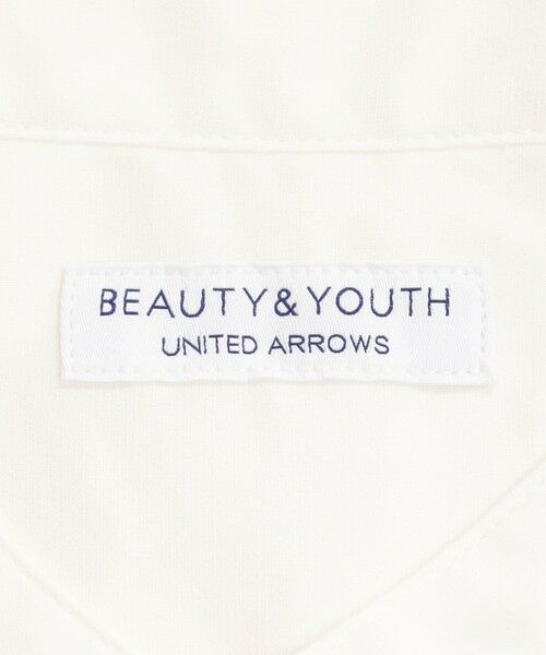 BEAUTY&YOUTH UNITED ARROWS / ビューティー&ユース ユナイテッドアローズ シャツ・ブラウス | 【WEB限定 WARDROBE SMART】ドレープ  バンドカラー スキッパーシャツ | 詳細6