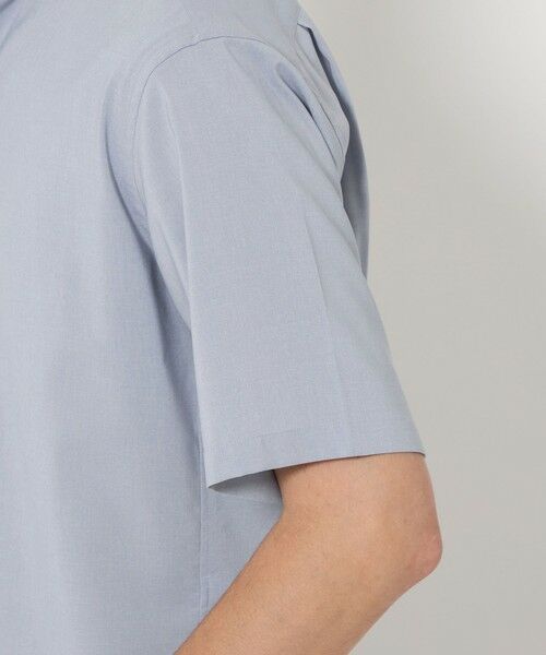 BEAUTY&YOUTH UNITED ARROWS / ビューティー&ユース ユナイテッドアローズ シャツ・ブラウス | 【WEB限定 WARDROBE SMART】ドレープ  バンドカラー スキッパーシャツ | 詳細24