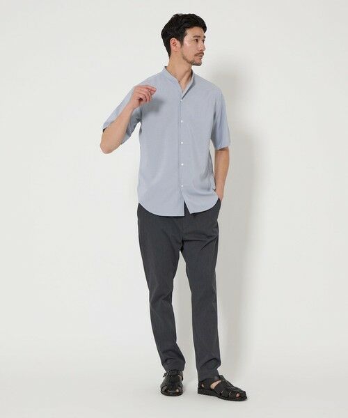 BEAUTY&YOUTH UNITED ARROWS / ビューティー&ユース ユナイテッドアローズ シャツ・ブラウス | 【WEB限定 WARDROBE SMART】ドレープ  バンドカラー スキッパーシャツ | 詳細19