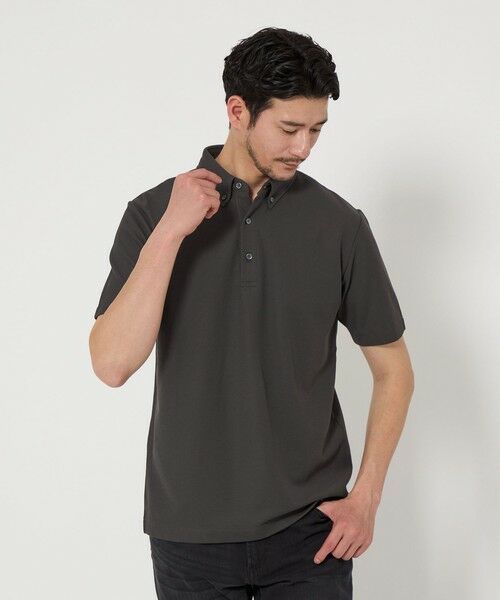 BEAUTY&YOUTH UNITED ARROWS / ビューティー&ユース ユナイテッドアローズ ポロシャツ | 【WEB限定 WARDROBE SMART】ステイ クリーン ピケ BD ポロシャツ【抗菌・防臭】 | 詳細21