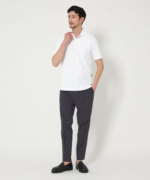 BEAUTY&YOUTH UNITED ARROWS / ビューティー&ユース ユナイテッドアローズ ポロシャツ | 【WEB限定 WARDROBE SMART】ステイ クリーン ピケ スキッパー ポロシャツ【抗菌・防臭】 | 詳細8