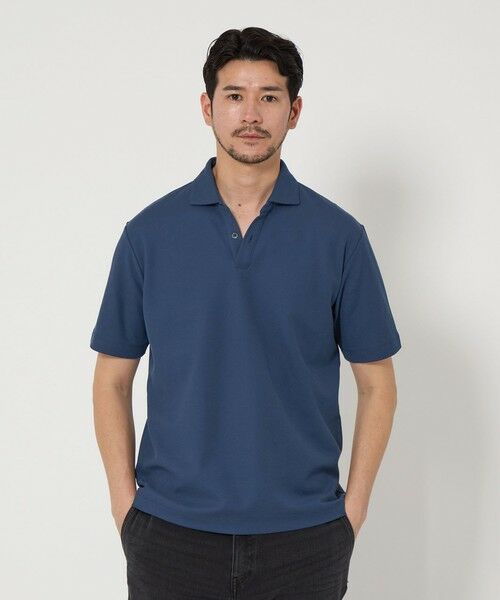 BEAUTY&YOUTH UNITED ARROWS / ビューティー&ユース ユナイテッドアローズ ポロシャツ | 【WEB限定 WARDROBE SMART】ステイ クリーン ピケ スキッパー ポロシャツ【抗菌・防臭】 | 詳細21