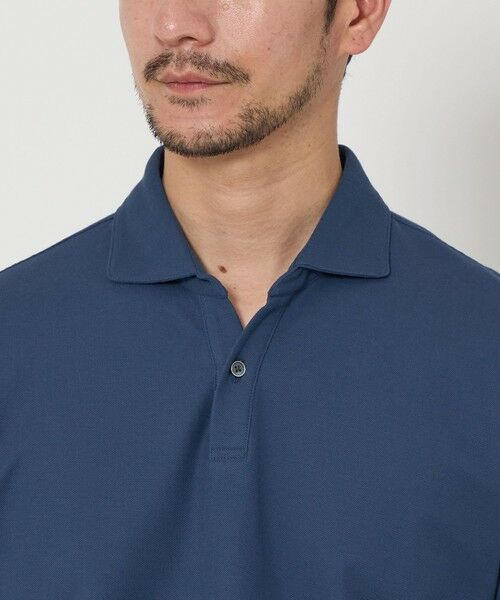 BEAUTY&YOUTH UNITED ARROWS / ビューティー&ユース ユナイテッドアローズ ポロシャツ | 【WEB限定 WARDROBE SMART】ステイ クリーン ピケ スキッパー ポロシャツ【抗菌・防臭】 | 詳細18