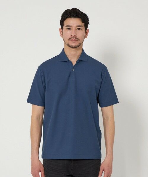 BEAUTY&YOUTH UNITED ARROWS / ビューティー&ユース ユナイテッドアローズ ポロシャツ | 【WEB限定 WARDROBE SMART】ステイ クリーン ピケ スキッパー ポロシャツ【抗菌・防臭】 | 詳細24