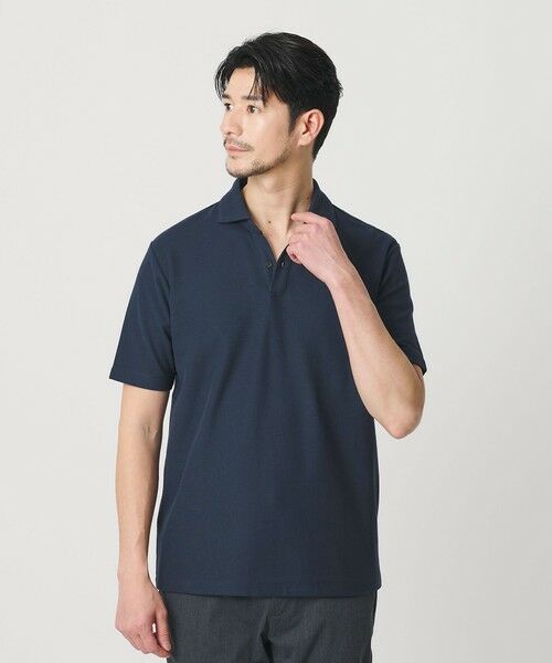 BEAUTY&YOUTH UNITED ARROWS / ビューティー&ユース ユナイテッドアローズ ポロシャツ | 【WEB限定 WARDROBE SMART】ステイ クリーン ピケ スキッパー ポロシャツ【抗菌防臭】 | 詳細17