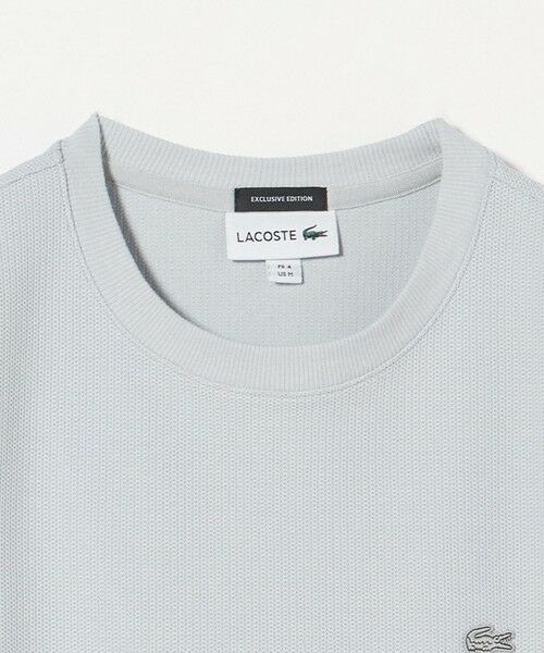 BEAUTY&YOUTH UNITED ARROWS / ビューティー&ユース ユナイテッドアローズ カットソー | ＜LACOSTE for BEAUTY&YOUTH＞1トーン ショートスリーブ Tシャツ | 詳細5