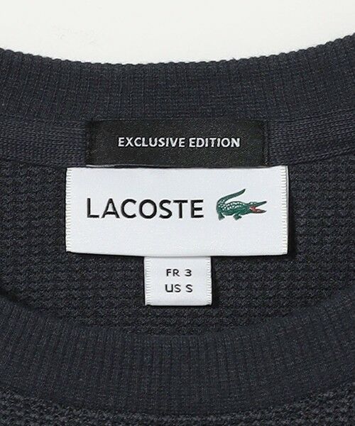 BEAUTY&YOUTH UNITED ARROWS / ビューティー&ユース ユナイテッドアローズ カットソー | ＜LACOSTE for BEAUTY&YOUTH＞1トーン ショートスリーブ Tシャツ | 詳細16