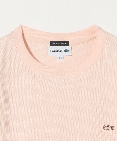 BEAUTY&YOUTH UNITED ARROWS / ビューティー&ユース ユナイテッドアローズ カットソー | ＜LACOSTE for BEAUTY&YOUTH＞1トーン ショートスリーブ Tシャツ | 詳細18