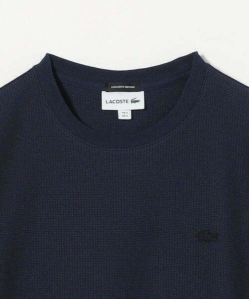 BEAUTY&YOUTH UNITED ARROWS / ビューティー&ユース ユナイテッドアローズ カットソー | ＜LACOSTE for BEAUTY&YOUTH＞1トーン ショートスリーブ Tシャツ | 詳細28
