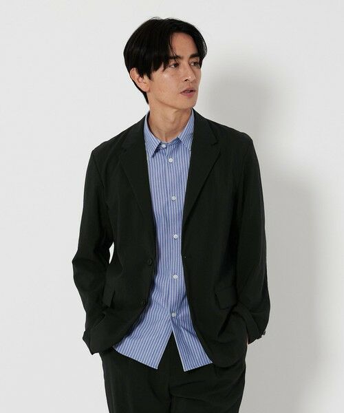 BEAUTY & YOUTH UNITED ARROWS/ビューティー&ユース ユナイテッドアローズ TORAY「リランチェ&+」コンフォートジャケット ‐ウォッシャブル セットアップ対応‐ BLACK M BEAUTY & YOUTH UNITED ARROWS/ビューティー&ユース ユナイテッドアローズ TORAY「リランチェ&+」コンフォートジャケット ‐ウォッシャブル セットアップ対応‐ BLACK M