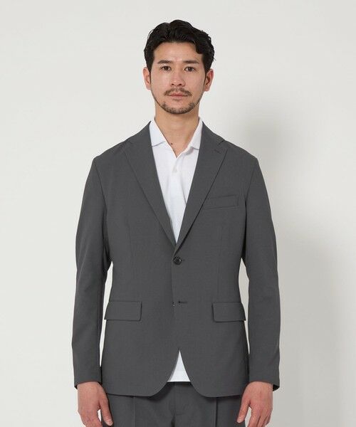 ✨美品✨ユナイテッドアローズ セットアップ パンツスーツ 40 38 グレー セール】 【WEB限定 WARDROBE SMART】グリッドメッシュ