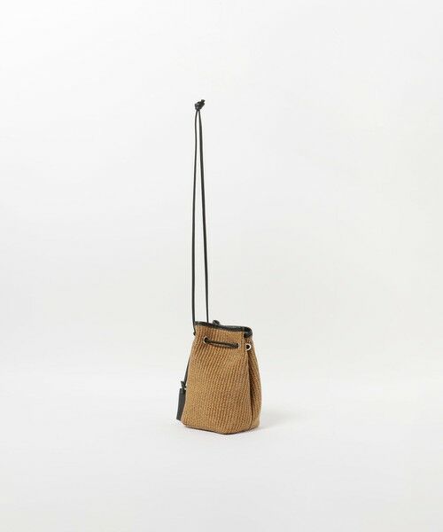 新品 BEAUTY&YOUTH LA UNIQAサマーパースハンドバッグ 巾着 BEAUTY&YOUTH UNITED ARROWS（ビューティーアンドユース