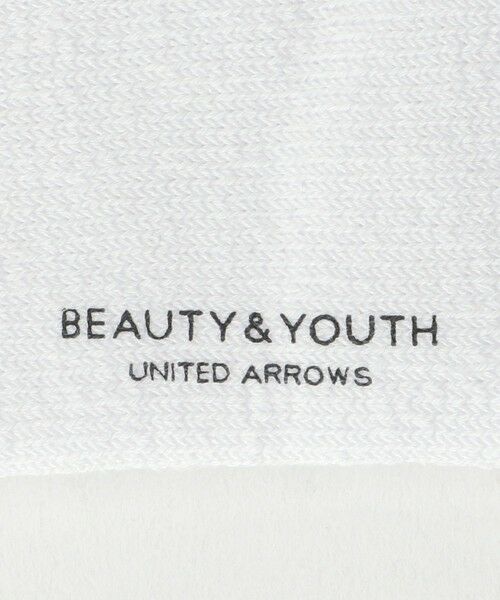 BEAUTY&YOUTH UNITED ARROWS / ビューティー&ユース ユナイテッドアローズ ソックス | リブ パイル クウォーター ソックス | 詳細2