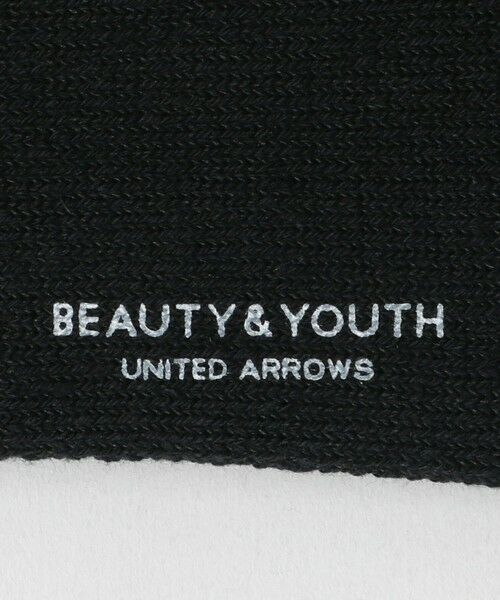 BEAUTY&YOUTH UNITED ARROWS / ビューティー&ユース ユナイテッドアローズ ソックス | リブ パイル クウォーター ソックス | 詳細4