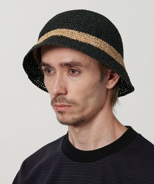 BEAUTY & YOUTH UNITED ARROWS/ビューティー&ユース ユナイテッドアローズ <Racal> ペーパー チューリップ ハット BLACK FREE BEAUTY & YOUTH UNITED ARROWS/ビューティー&ユース ユナイテッドアローズ <Racal> ペーパー チューリップ ハット BLACK FREE