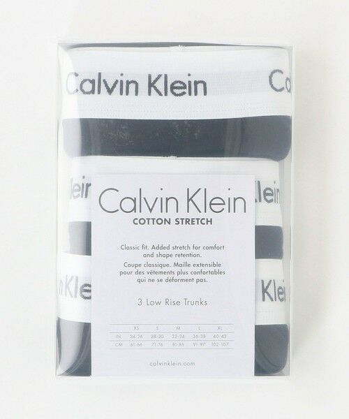 BEAUTY&YOUTH UNITED ARROWS / ビューティー&ユース ユナイテッドアローズ ボクサーパンツ・ブリーフ | ＜Calvin Klein＞ Low Rise Trunk 3PK/アンダーウェア | 詳細10