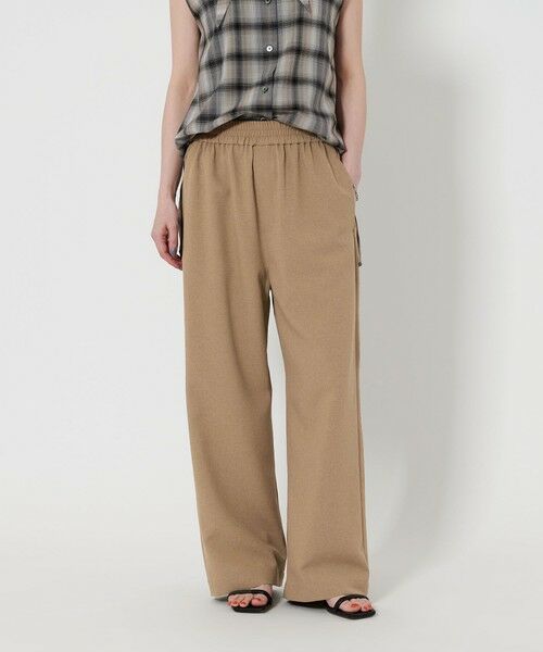 BEAUTY & YOUTH UNITED ARROWS/ビューティー&ユース ユナイテッドアローズ 【WEB限定】ポリエステルトロピカル イージーパンツ -ウォッシャブル- BEIGE L BEAUTY & YOUTH UNITED ARROWS/ビューティー&ユース ユナイテッドアローズ 【WEB限定】ポリエステルトロピカル イージーパンツ -ウォッシャブル- BEIGE L